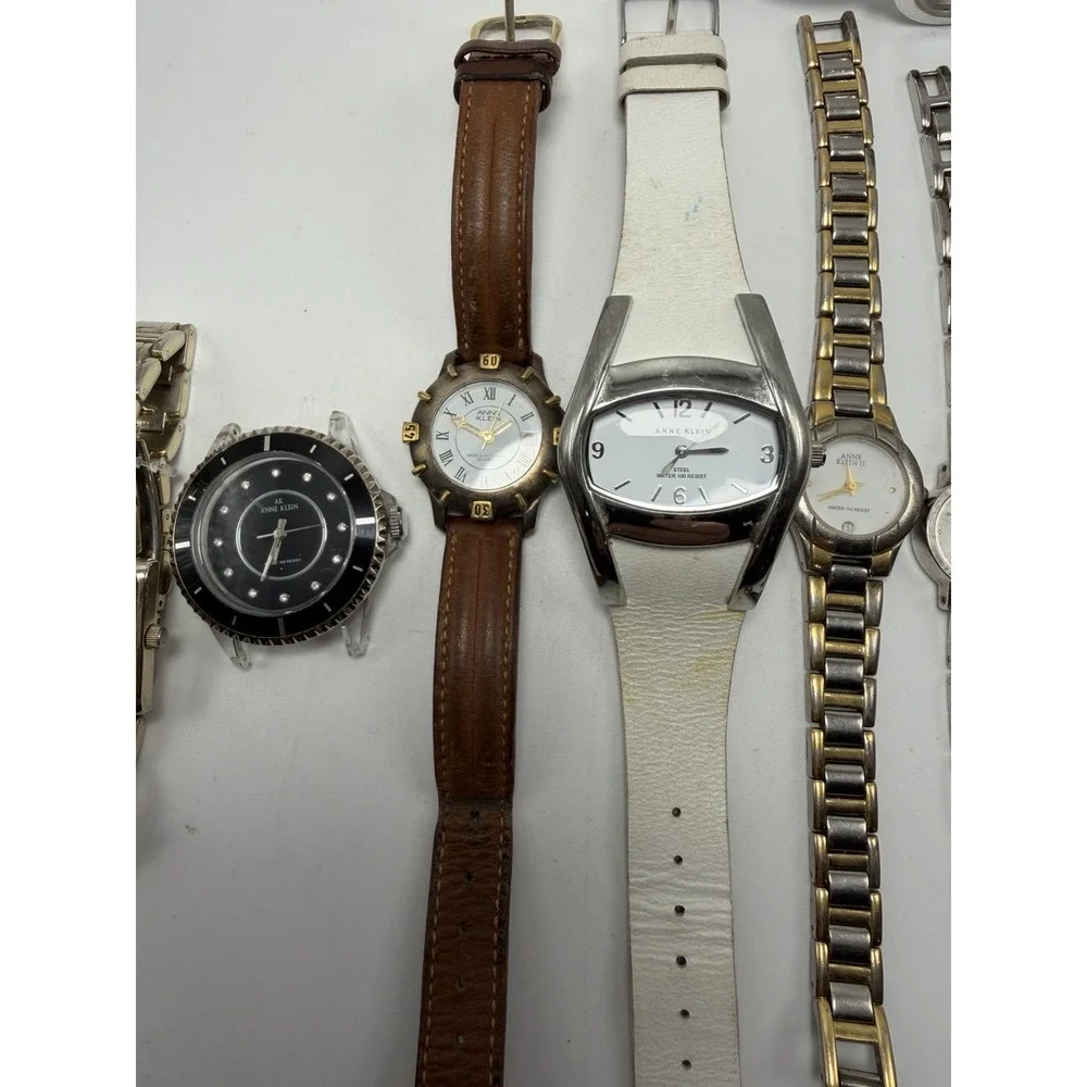 Anne Klein Women Watch Lot Of 10 Need Batteries Not Working